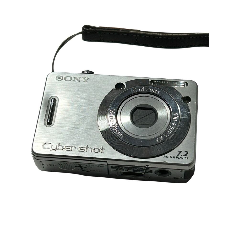 Sony Cyber-Shot DSC-W55 7.2 Mega Pixels 3x Zoom Digital Camera No Battery - Picture 6 of 11